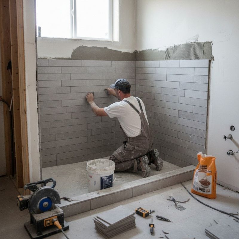 Shower Floor Tiling in Denver County, CO