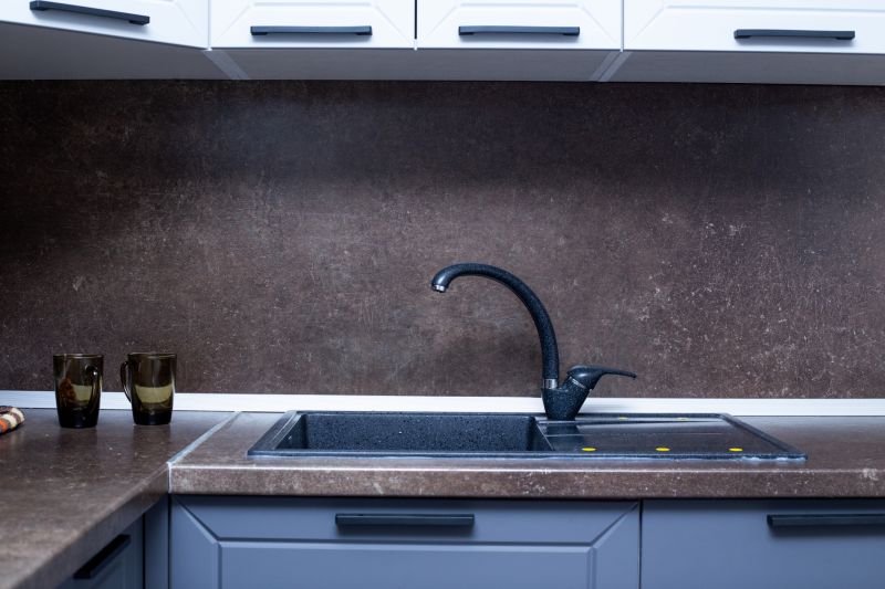 Stone Backsplash Installation
